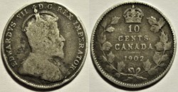 Edward VII - 10 Cents 1902