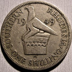 George VI - One Shilling 1949 - Southern Rhodesia