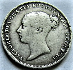 Victoria - Sixpence 1844 Kingdom of Great Britain