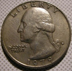 1979 Denver Quarter Dollar
