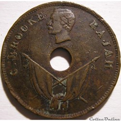 Charles Brooke - One Cent 1894