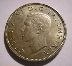 George VI - Two Shillings / Florin 1937 - Great Britain (ex.2)
