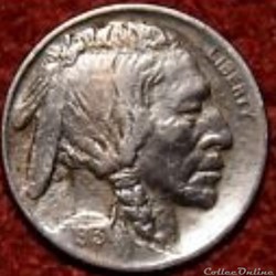 1913 Denver 5 Cents Type 1