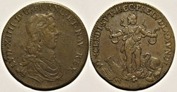 Louis XIV - Sous les traits d'Hercule enfant, Jeton ca. 1646