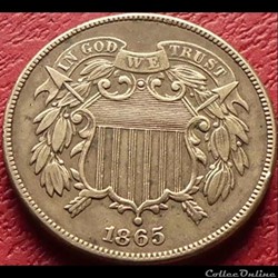 1865 Two Cents