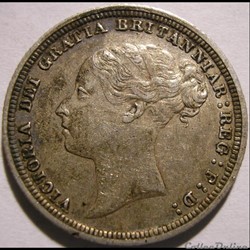 Victoria - Sixpence 1887 Kingdom of Great Britain