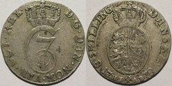 Christian VII of Norway - 8 Skilling Danske 1778