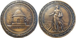 1927 Medal for the Centennial of the Savings Bank of Turin