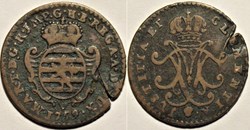 1759, Liard of Luxembourg - Maria Theresia