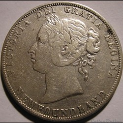 Victoria - 50 Cents 1894 Newfoundland