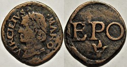 1478-1484, Quattrino Motto EPO - Federico I Gonzaga