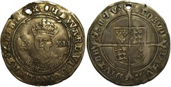 Edward VI Tudor - One Shilling 1551-53 - Kingdom of England (ex.2)