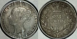 Victoria - 1 Shilling 1852 - Kingdom of Great Britain