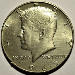1965 Denver Half Dollar