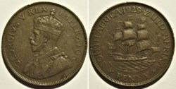 George V - One Penny 1929 - South Africa
