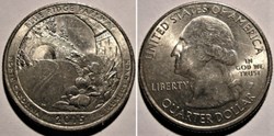 Blue Ridge Parkway - 2015 P Quarter Dollar - North Carolina State