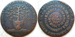 1796 HalfPenny Token - Newent, Gloucestershire - J. Morse, Merchant
