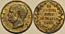 Jérôme Bonaparte - Médaillette 1860