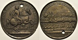 1744 - Charles of Lorraine - Medal of the Reconquest of Prague