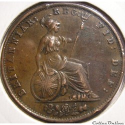 Victoria - HalfPenny 1853 - Kingdom of Great Britain (ex.2)