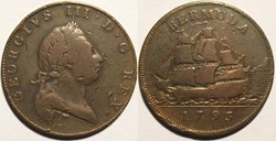 1793 Penny Bermuda