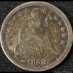 1852 Half Dime