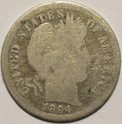 1894 Dime