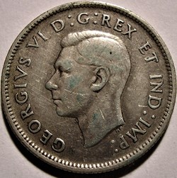 George VI - 25 Cents 1940