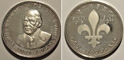 René Levesque, Premier Ministre du Québec - Ecu Souvenir 1976-77