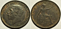 George V - Farthing 1926 - Great Britain (ex.2)