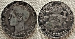 1902 - Peseta - Alfonso XIII de España