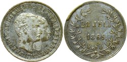 Frederik of Denmark and Louisa of Sweden - Royal Wedding 1869