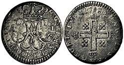 1798 Royaume de Sardaigne, 1 Soldo - Charles-Emmanuel IV de Savoie