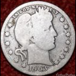 1903 New Orleans Quarter $