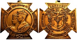 George VI & Elizabeth - 1937 Coronation Medal, Borough of Bromwich - UK