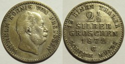 Wilhelm I - 2½ Groschen 1872, Frankfurt - Kingdom of Prussia