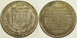 c.1811 Shilling Token H. Morgan - Leicestershire, Leicester, England