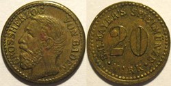 Spiel Münze, Baden c.1871 - German Token
