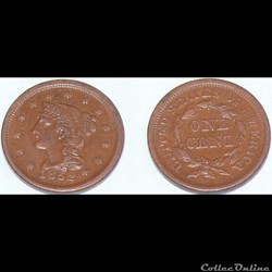 1852 One Cent