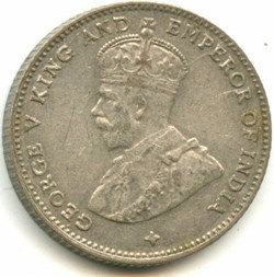 George V - 10 Cents 1919 - Straits Settlements