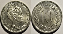 Margrethe II of Denmark - 10 Kroner 1979