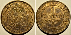 1883 Paris - 1  Centavo