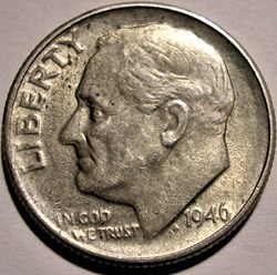 1946 Denver Dime