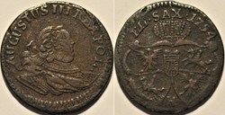 August III - 1 Grosza 1754, Polish–Lithuanian Commonwealth