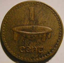 Elizabeth II - 1 Cent 1969 - Fiji