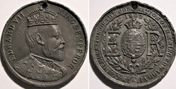 Edward VII - 1902 Commemoration Coronation Medal - UK