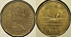 Elizabeth II - One Dollar 1989