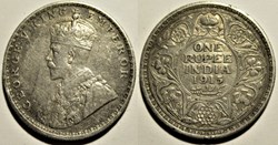 George V - One Rupee 1915 Calcutta - British India