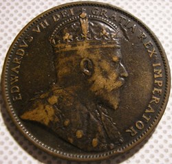 Edward VII - 1 Cent 1904 Heaton, Newfoundland