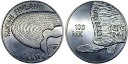 Finland - 100 Markkaa 2001, Aino Ackte
